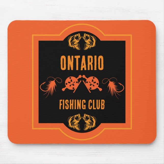 Fly Fishing Canada Mouse Pad (Front)