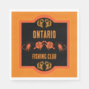 Fly Fishing Canada Napkin