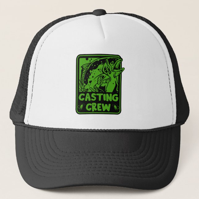 Fly Fishing Canada Trucker Hat (Front)