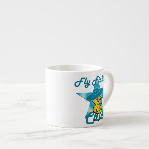 Fly Fishing Chick #7 Espresso Cup