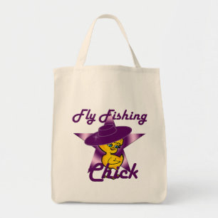 Fly Fishing Chick #9 Tote Bag