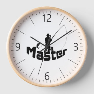 Fly fishing clock