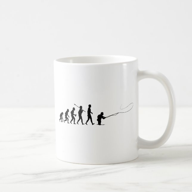 Fly Fishing Coffee Mug (Right)