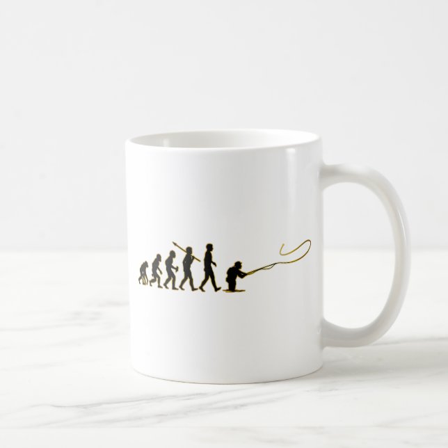 Fly Fishing Coffee Mug (Right)