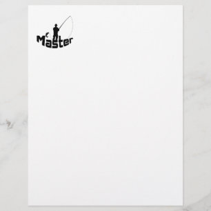 Fly fishing custom letterhead