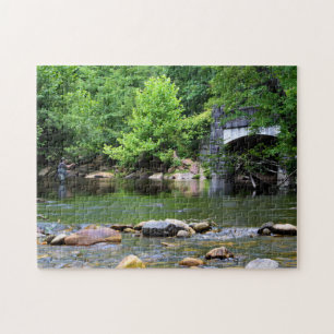 Fly Fishing Day Dream  -  11x14 Jigsaw Puzzle