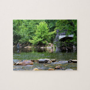 Fly Fishing Day Dream - 8x10 Jigsaw Puzzle