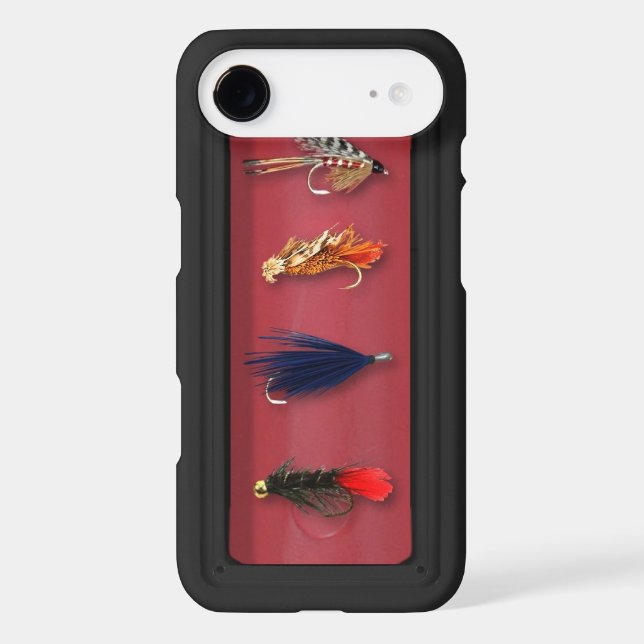 Fly Fishing flies Case-Mate iPhone Case (Back)