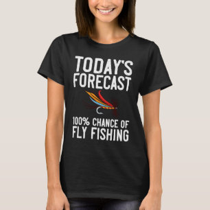 Fly Fishing Flies Fisherman Rod Bait Reel Lures  1 T-Shirt