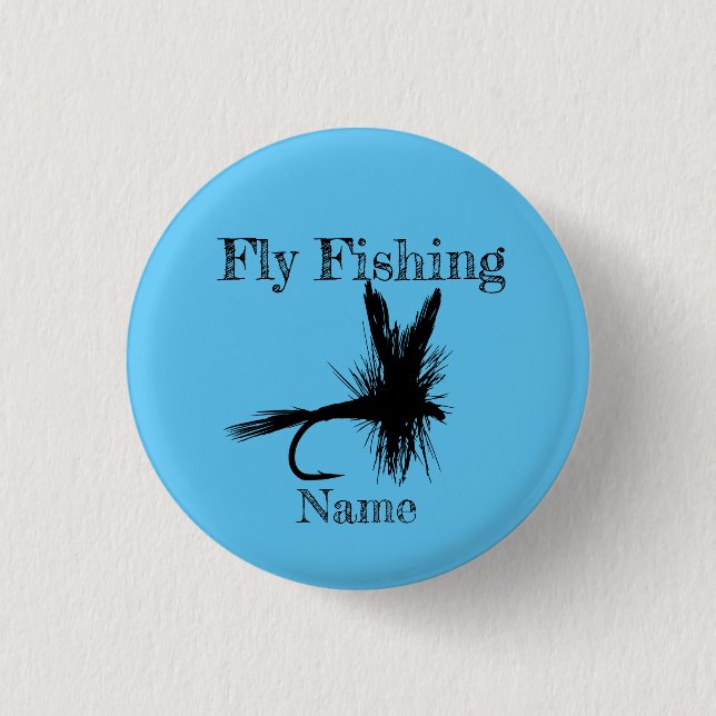 Fly Fishing Fly Thunder_Cove 3 Cm Round Badge (Front)
