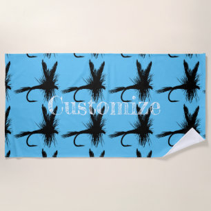 Fly Fishing Fly Thunder_Cove Beach Towel