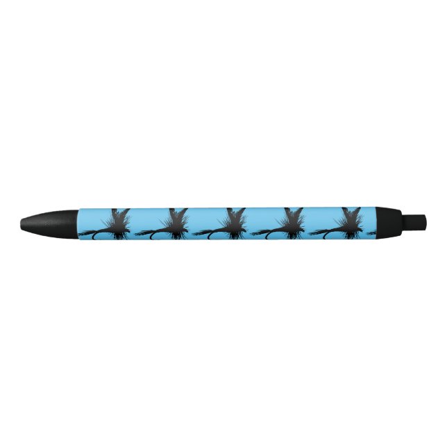 Fly Fishing Fly Thunder_Cove Black Ink Pen (Front)
