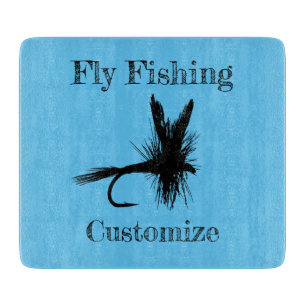 Fly Fishing Fly Thunder_Cove Cutting Board