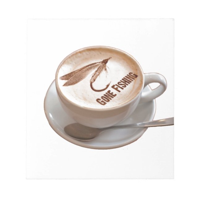 Fly Fishing Gifts Notepad (Front)