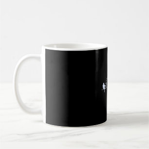 Fly Fishing Heartbeat Fish EKG Trout Fishing Coffee Mug