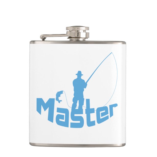 Fly fishing hip flask (Front)