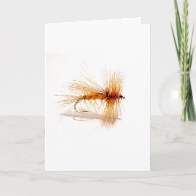 Fly Fishing Hook Card (Front)