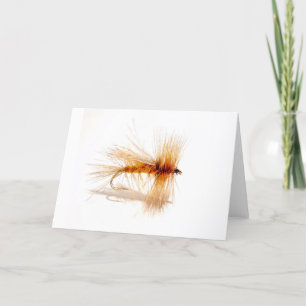 Fly Fishing Hook Card
