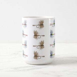 Fly Fishing Hooks Coffee Mug