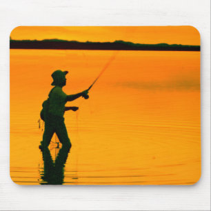 Fly Fishing image for Mouse-Pad Mouse Pad