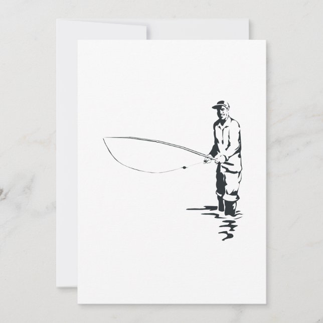 Fly Fishing Invitation (Front)