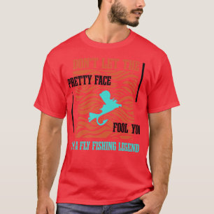 Fly Fishing Legend Angler Fisherman Nature 280 T-Shirt
