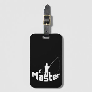 Fly fishing luggage tag