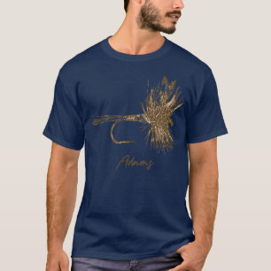 Fly Fishing Lure Adams Vintage 1079 T-Shirt