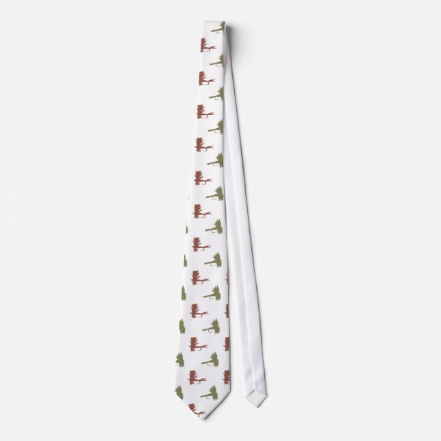 Fly Fishing Lures Pattern Tie (Front)