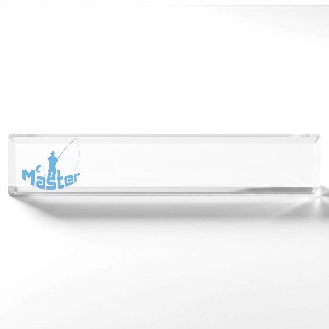 Fly fishing nameplate (Front)