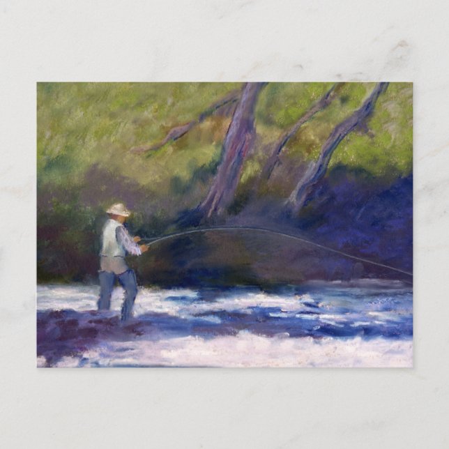 Fly Fishing Postcard (Front)