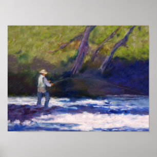 Fly Fishing Poster
