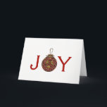 Fly Fishing Reel Christmas Holiday Card<br><div class="desc">This item is one-of-a-kind! It features the beautifully coloured art of a fly fishing reel. If you love fly fishing, you'll love it!. It also makes a great for Christmas, Birthday, Fathers Day, Mothers Day, ANY day of the year. This same art is also available on hundreds of other items...</div>