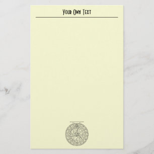 Fly Fishing Reel for Fisherman Angler Stationery