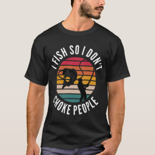 Fly Fishing Retro Sunset Funny Angler Fisherman Fl T-Shirt