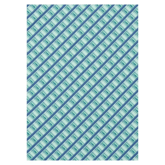 Fly Fishing Rods Pattern Tablecloth (Front)