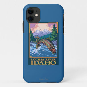 Fly Fishing Scene - Lochsa River, Idaho Case-Mate iPhone Case