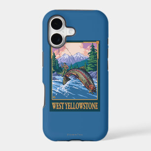Fly Fishing Scene - West Yellowstone