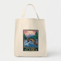 Fly Fishing Scene - Wrangell, Alaska