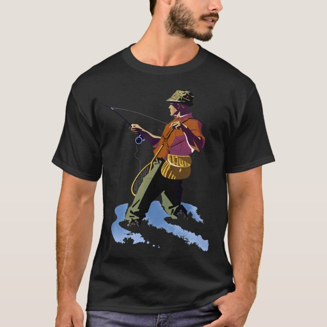 Fly Fishing T-Shirt (Front)