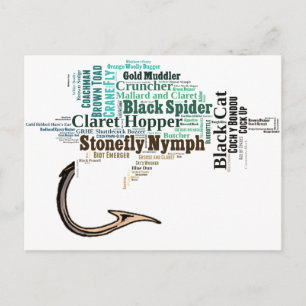 Fly Fishing Tee Shirts, Gifts and Novelties Postcard