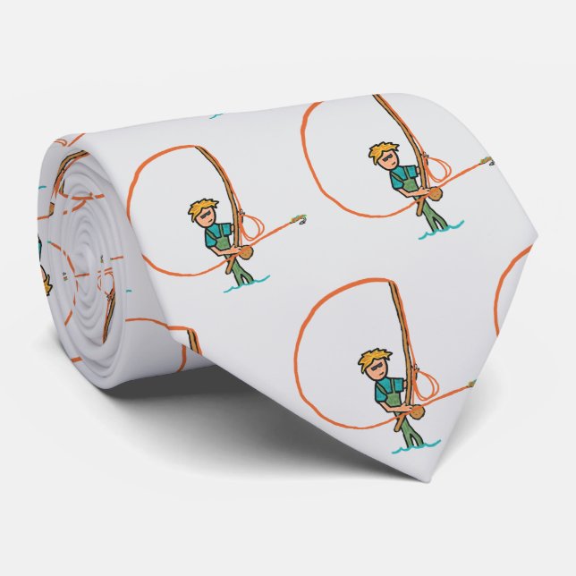 Fly Fishing Tie (Rolled)