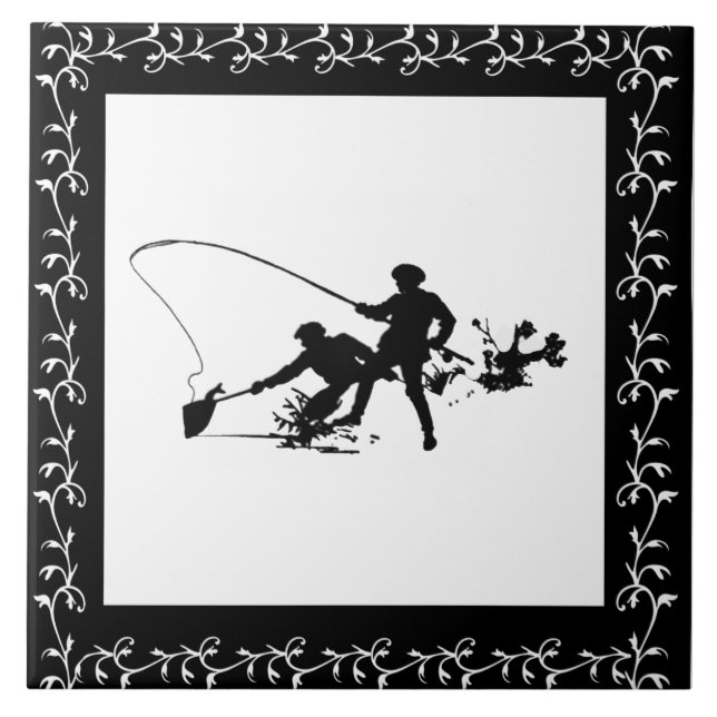 FLY FISHING-TILE TILE (Front)