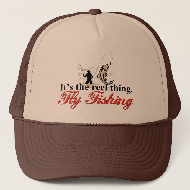 Fly Fishing Trucker Hat (Front)