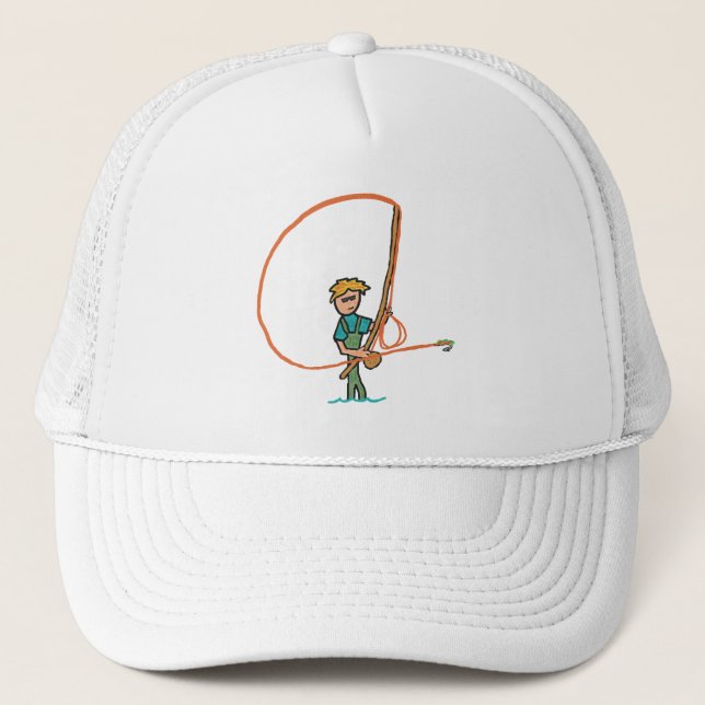 Fly Fishing Trucker Hat (Front)