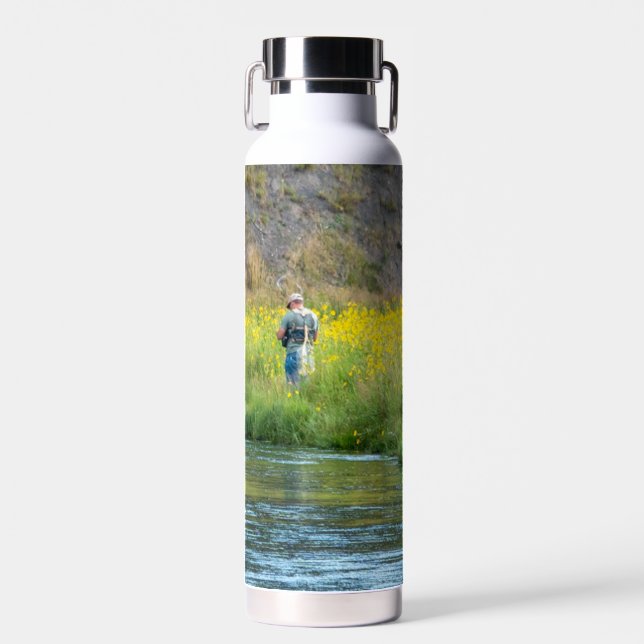 Fly Fishing Water Bottle (Front)