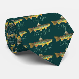 Fly Fishing Woman Tie
