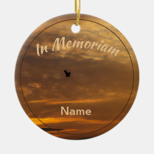 Fly Free Personalised Ceramic Tree Decoration