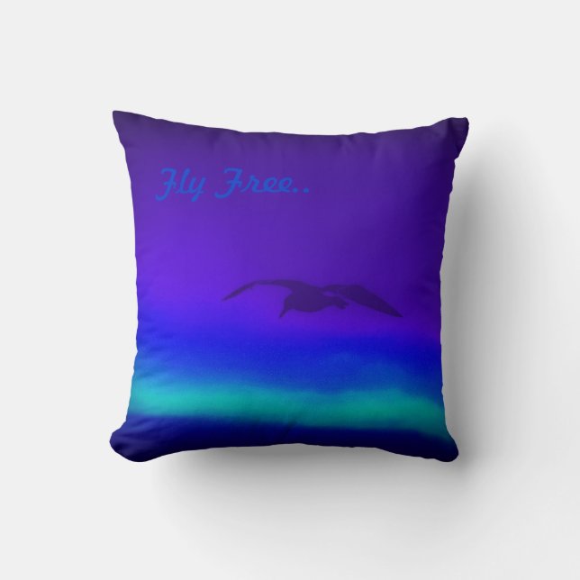 Fly Free Pillow (Front)