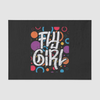 Fly Girl 90s Nineties Hip Hop Disco Party Tissue Paper